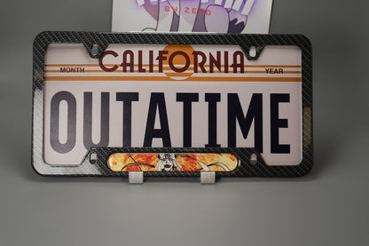 License plate frame aluminum - Anime Rurouni Kenshin SHISHIO SAMA