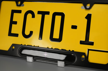 License plate frame aluminum - Anime White beard jolly roger