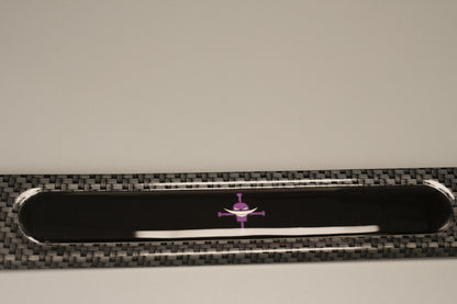 License plate frame aluminum - Anime White beard jolly roger