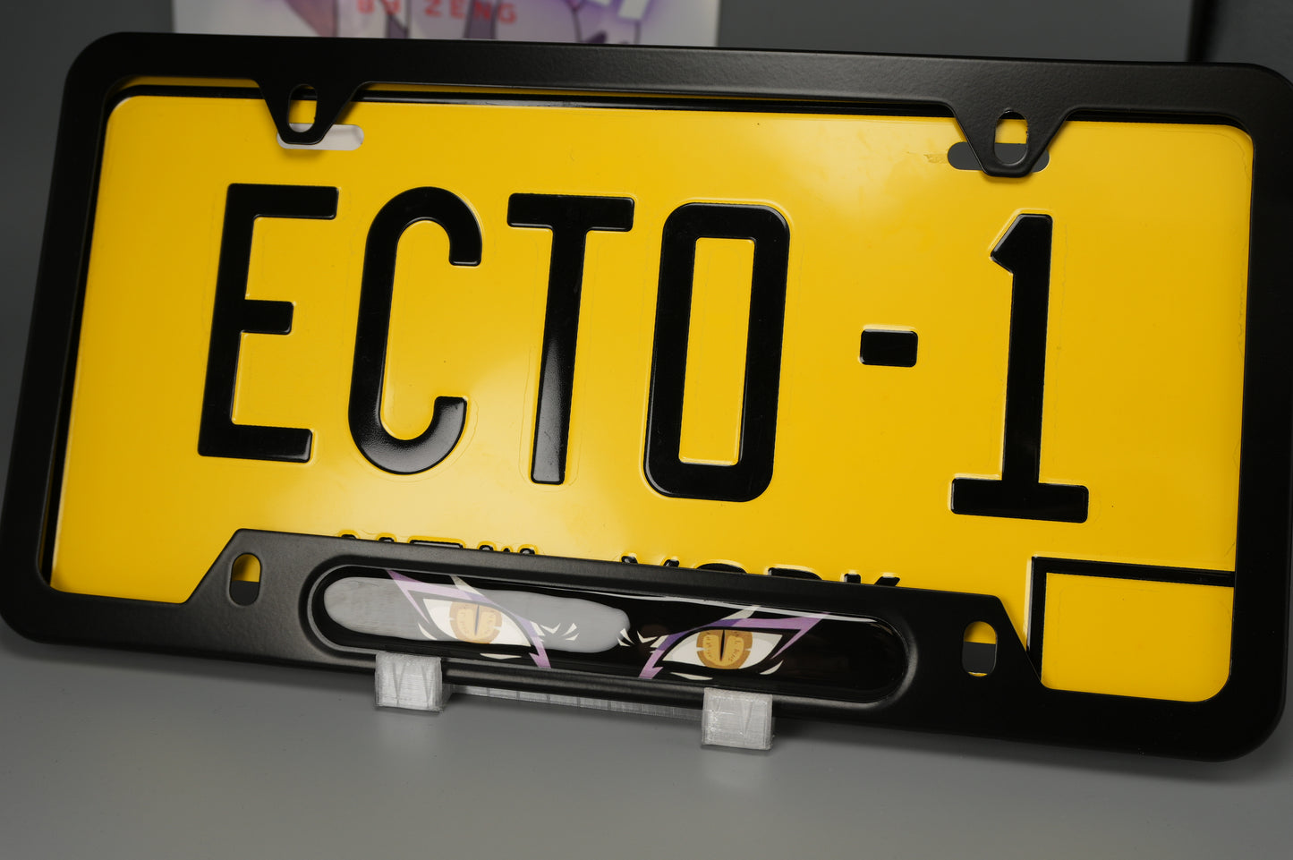 License plate frame aluminum - Anime Orochimaru