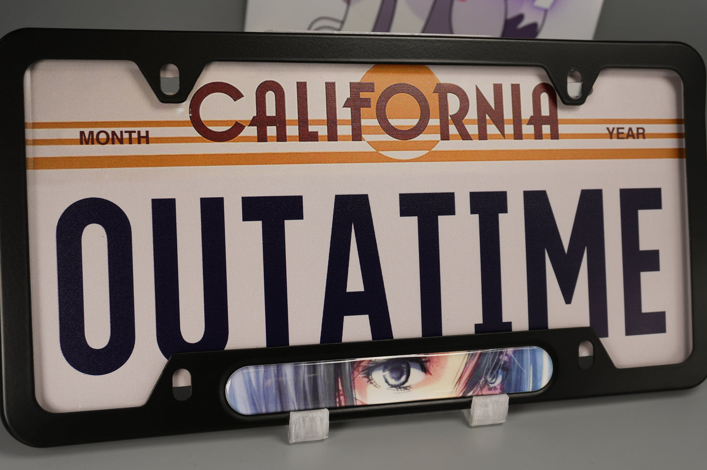License plate frame aluminum - Anime Mikasa Attack of titans