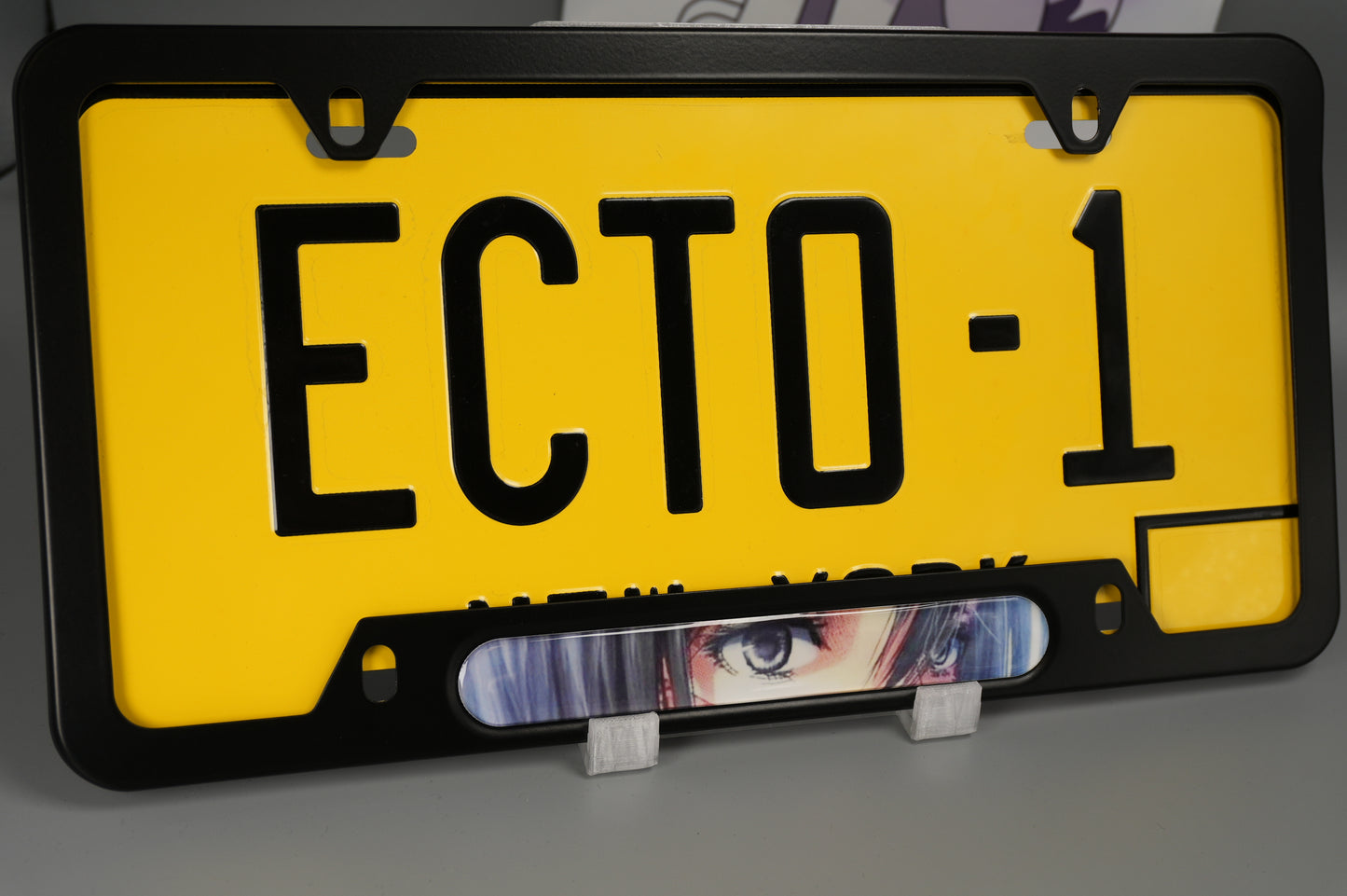 License plate frame aluminum - Anime Mikasa Attack of titans