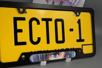 License plate frame aluminum - Anime Mikasa Attack of titans