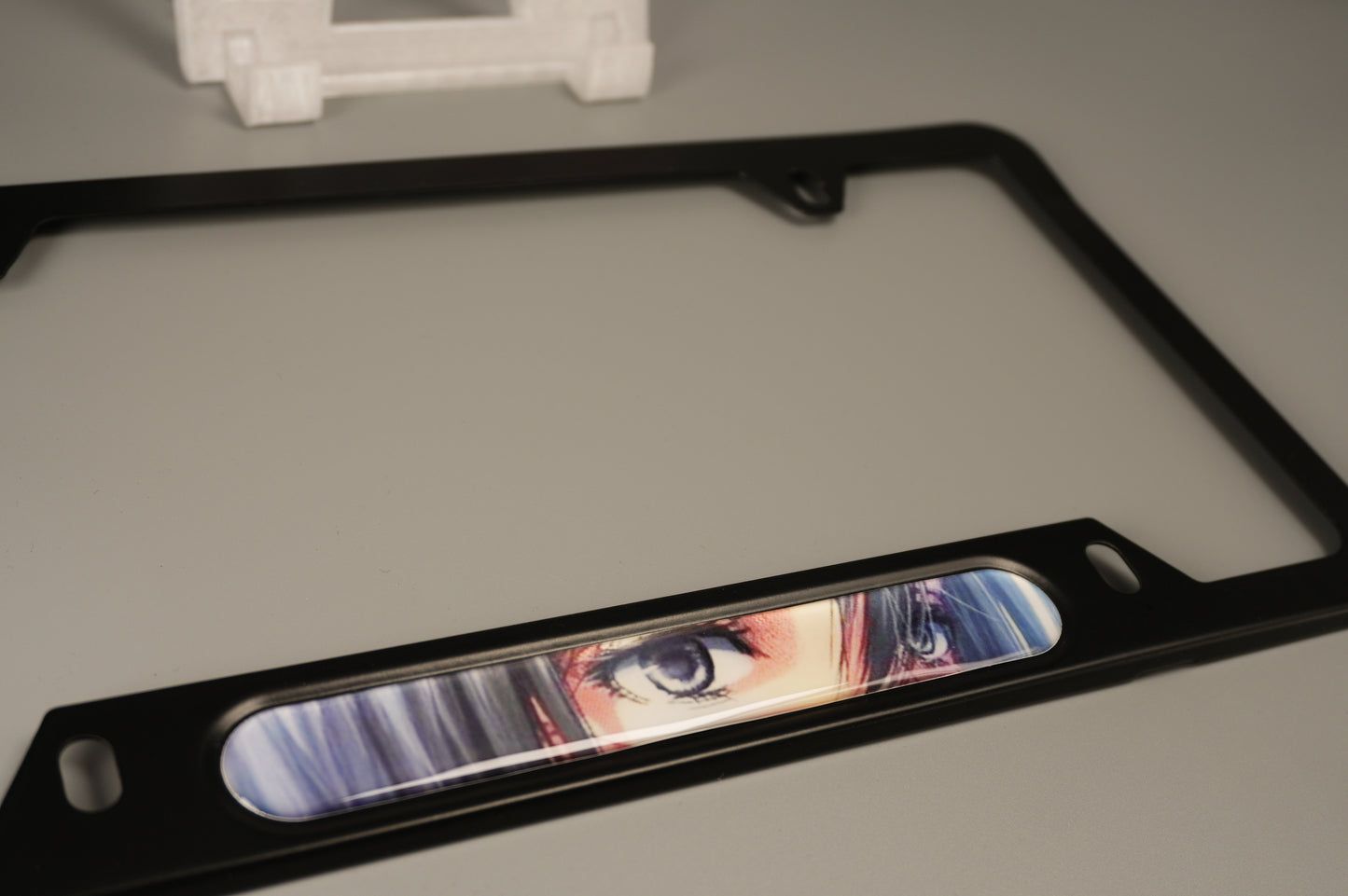 License plate frame aluminum - Anime Mikasa Attack of titans