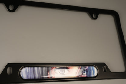 License plate frame aluminum - Anime Mikasa Attack of titans