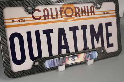 License plate frame aluminum - Anime Mikasa Attack of titans