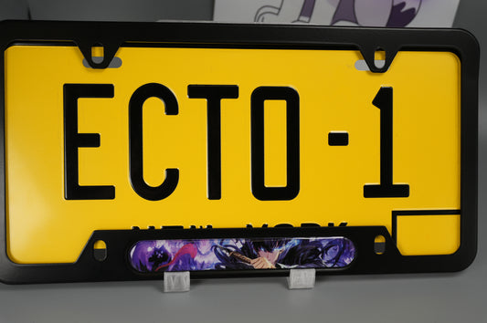 License plate frame aluminum - Solo leveling Jin woo