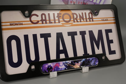 License plate frame aluminum - Solo leveling Jin woo