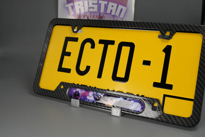 License plate frame aluminum - Solo leveling Jin woo