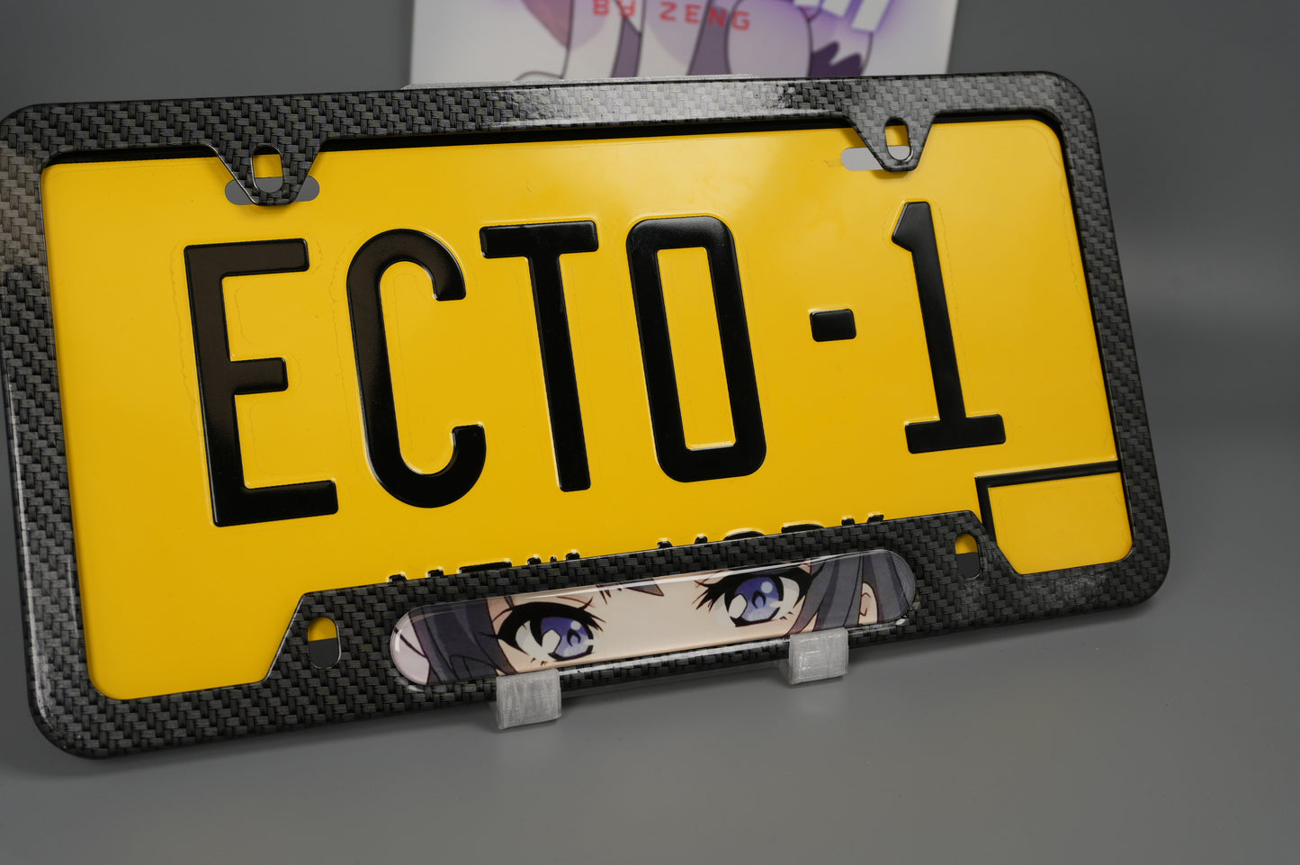 License plate frame aluminum Anime - Mai Sakurajima