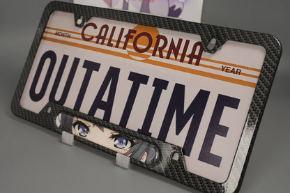 License plate frame aluminum Anime - Mai Sakurajima