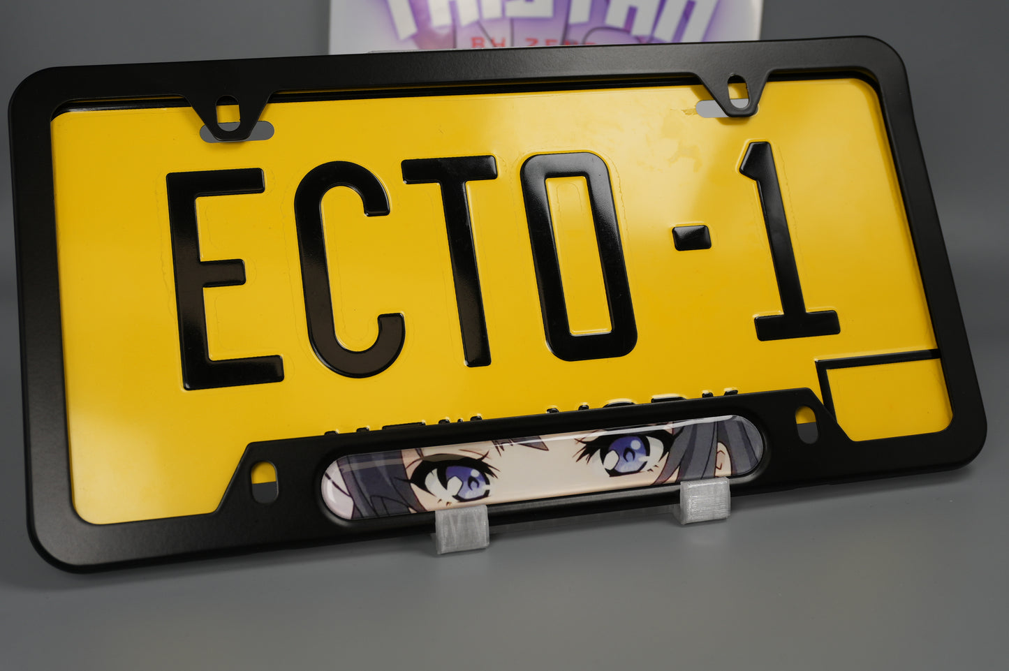 License plate frame aluminum Anime - Mai Sakurajima