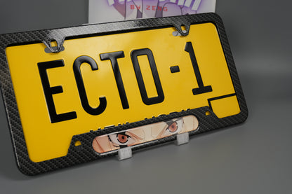 License plate frame aluminum Anime - Tsunade Creation Rebirth — Strength of a Hundred Technique