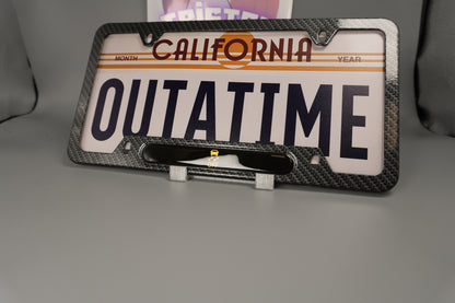 License plate frame aluminum CEL - Traction off
