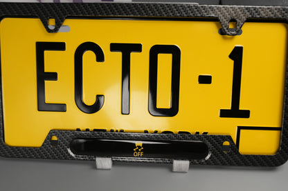 License plate frame aluminum CEL - Traction off