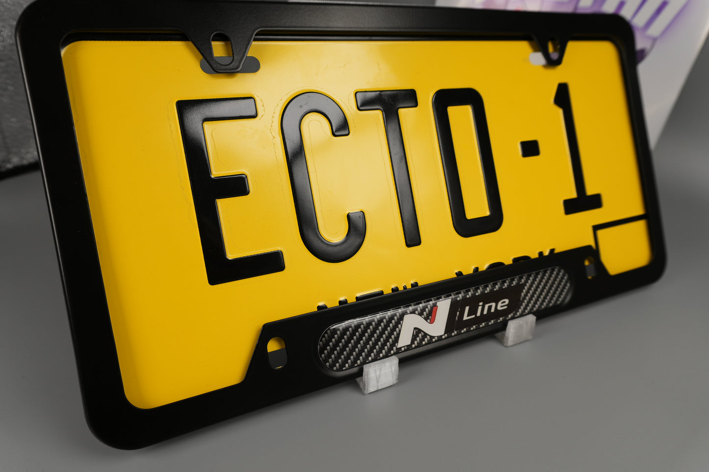 License Plate Frame Hyundai N LINE Metal plate frame CF