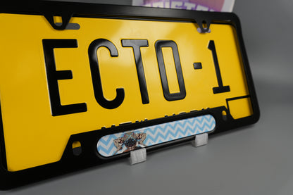 License plate frame aluminum Anime - Demon Slayer Inosuke Hashibira(fan art)