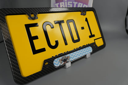 License plate frame aluminum Anime - Demon Slayer Inosuke Hashibira(fan art)