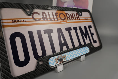 License plate frame aluminum Anime - Demon Slayer Inosuke Hashibira(fan art)