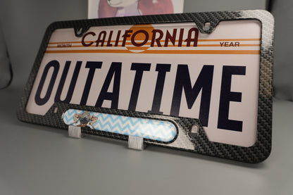 License plate frame aluminum Anime - Demon Slayer Inosuke Hashibira(fan art)