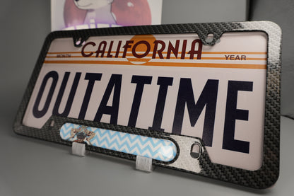 License plate frame aluminum Anime - Demon Slayer Inosuke Hashibira(fan art)