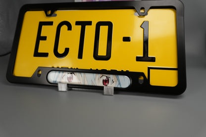 License plate frame aluminum Anime - Rei Ayamaniv2
