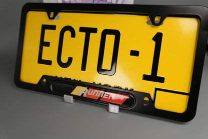 License plate frame aluminum 4 runner