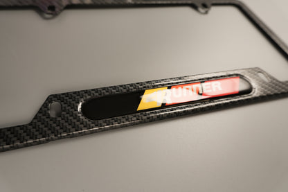 License plate frame aluminum 4 runner