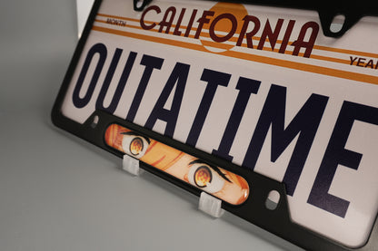 License plate frame aluminum Anime - Makima Chainsaw man