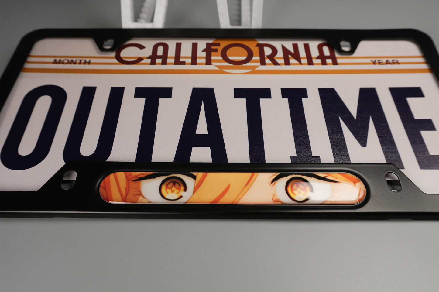 License plate frame aluminum Anime - Makima Chainsaw man