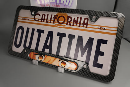 License plate frame aluminum Anime - Makima Chainsaw man