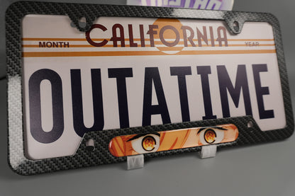 License plate frame aluminum Anime - Makima Chainsaw man