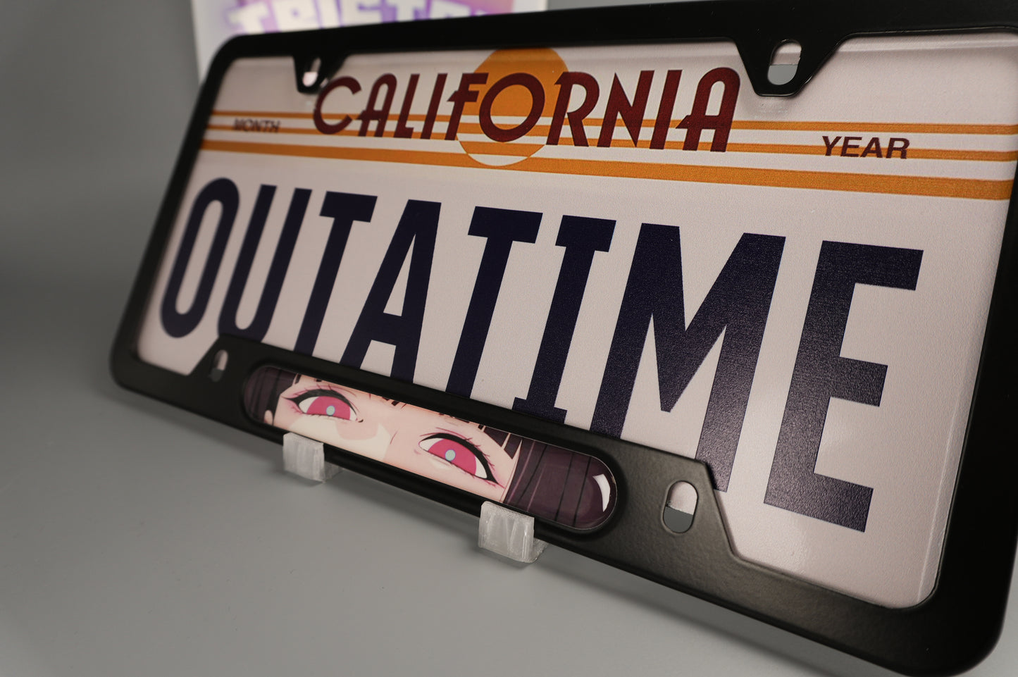 License plate frame aluminum Anime - Yumeko Jabami (蛇喰 夢子)  Kakeguru