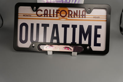 License plate frame aluminum Anime - Yumeko Jabami (蛇喰 夢子)  Kakeguru