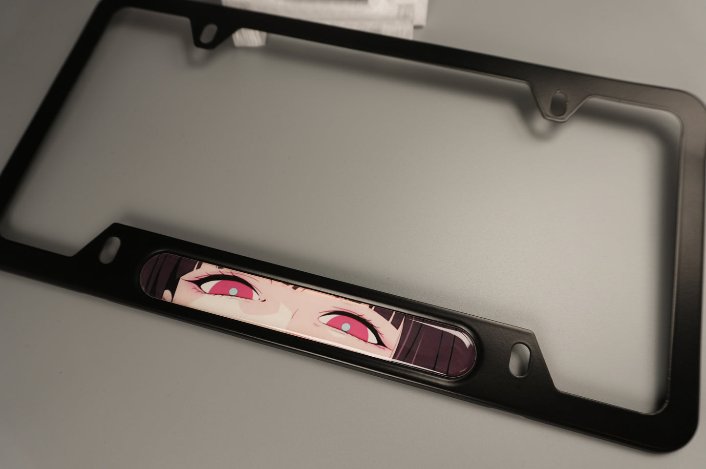 License plate frame aluminum Anime - Yumeko Jabami (蛇喰 夢子)  Kakeguru