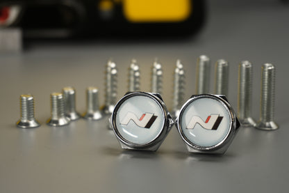 License Plate bolts N Line Nline