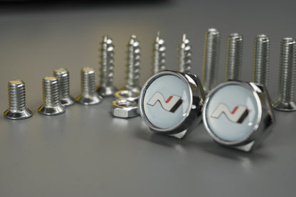 License Plate bolts N Line Nline