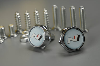 License Plate bolts N Line Nline