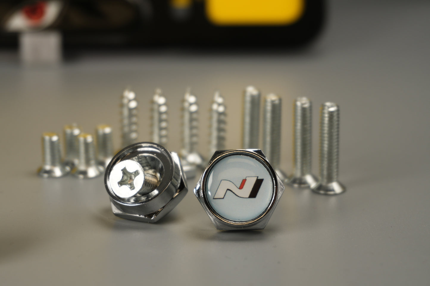 License Plate bolts N Line Nline