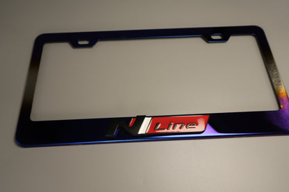 License Plate Frame Hyundai N Line NLine  for Elantra sonata  Kona  Veloster