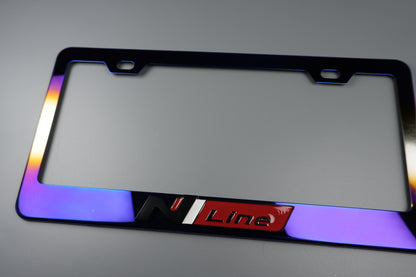 License Plate Frame Hyundai N Line NLine  for Elantra sonata  Kona  Veloster