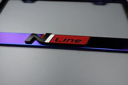 License Plate Frame Hyundai N Line NLine  for Elantra sonata  Kona  Veloster