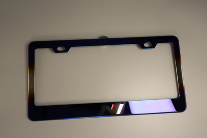 License Plate Frame Hyundai N  for Elantra N Kona N Veloster N Neo Chrome or Ti