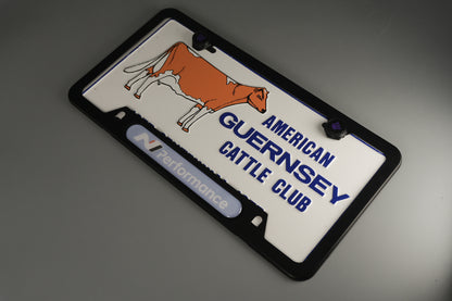 License Plate Frame Hyundai N Performance for Elantra N Kona N Veloster N (blue)
