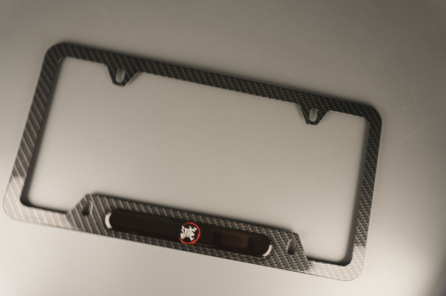 License Plate Frame team 滅 which means “to obliterate”