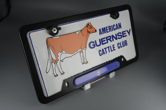 License Plate Frame Earth Federation logo amuro rx78 f90