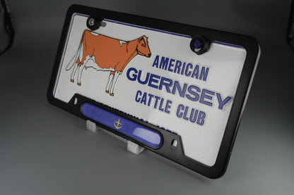 License Plate Frame Earth Federation logo amuro rx78 f90
