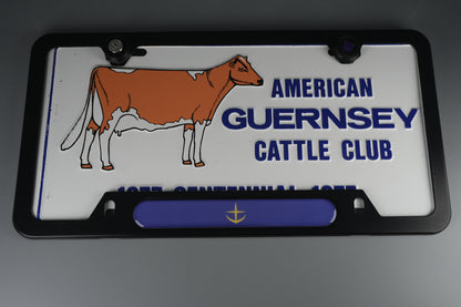 License Plate Frame Earth Federation logo amuro rx78 f90