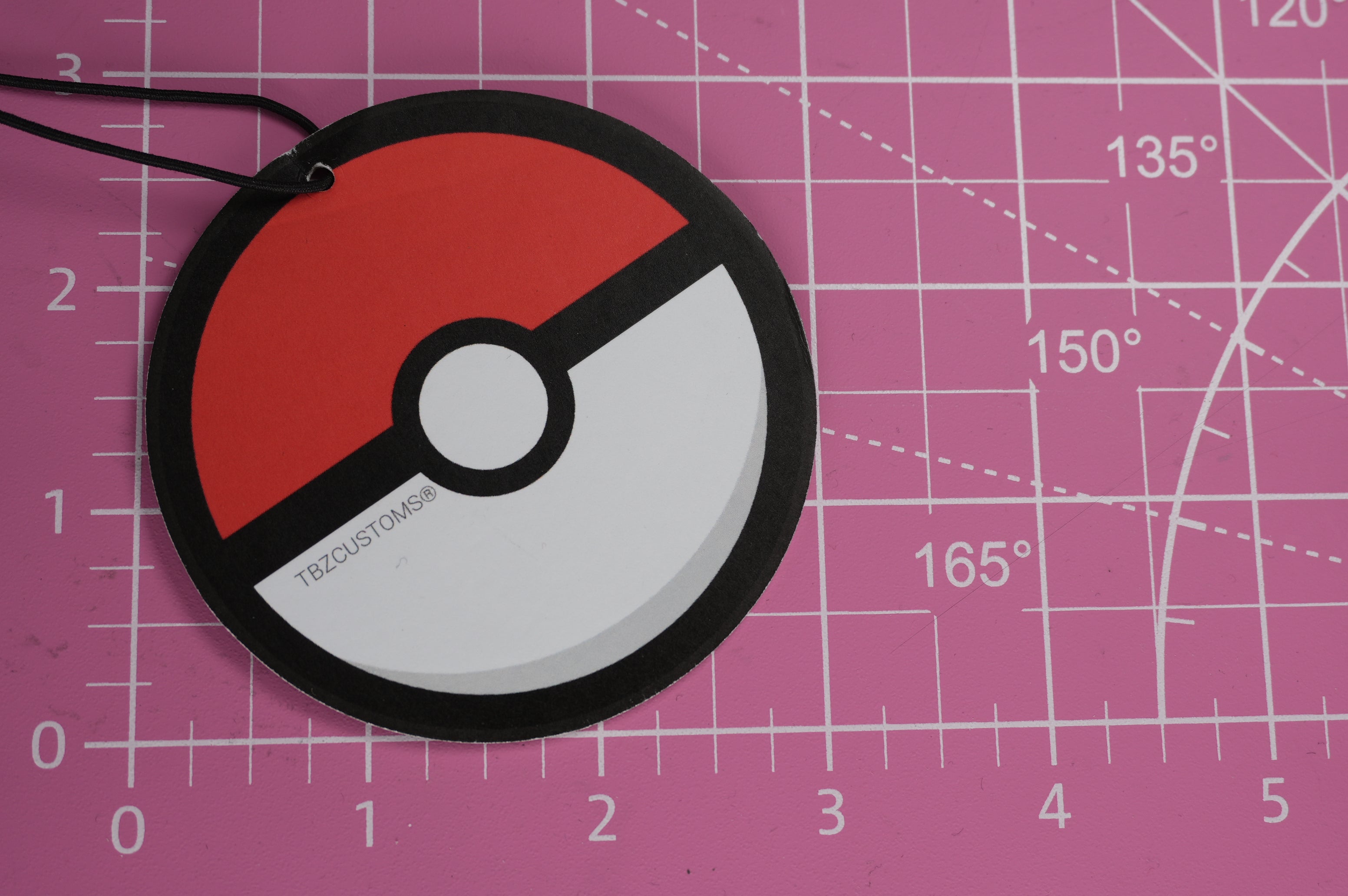 Poke Ball Car Air Freshener Can | Long-Lasting Auto or Home Odor Eliminator