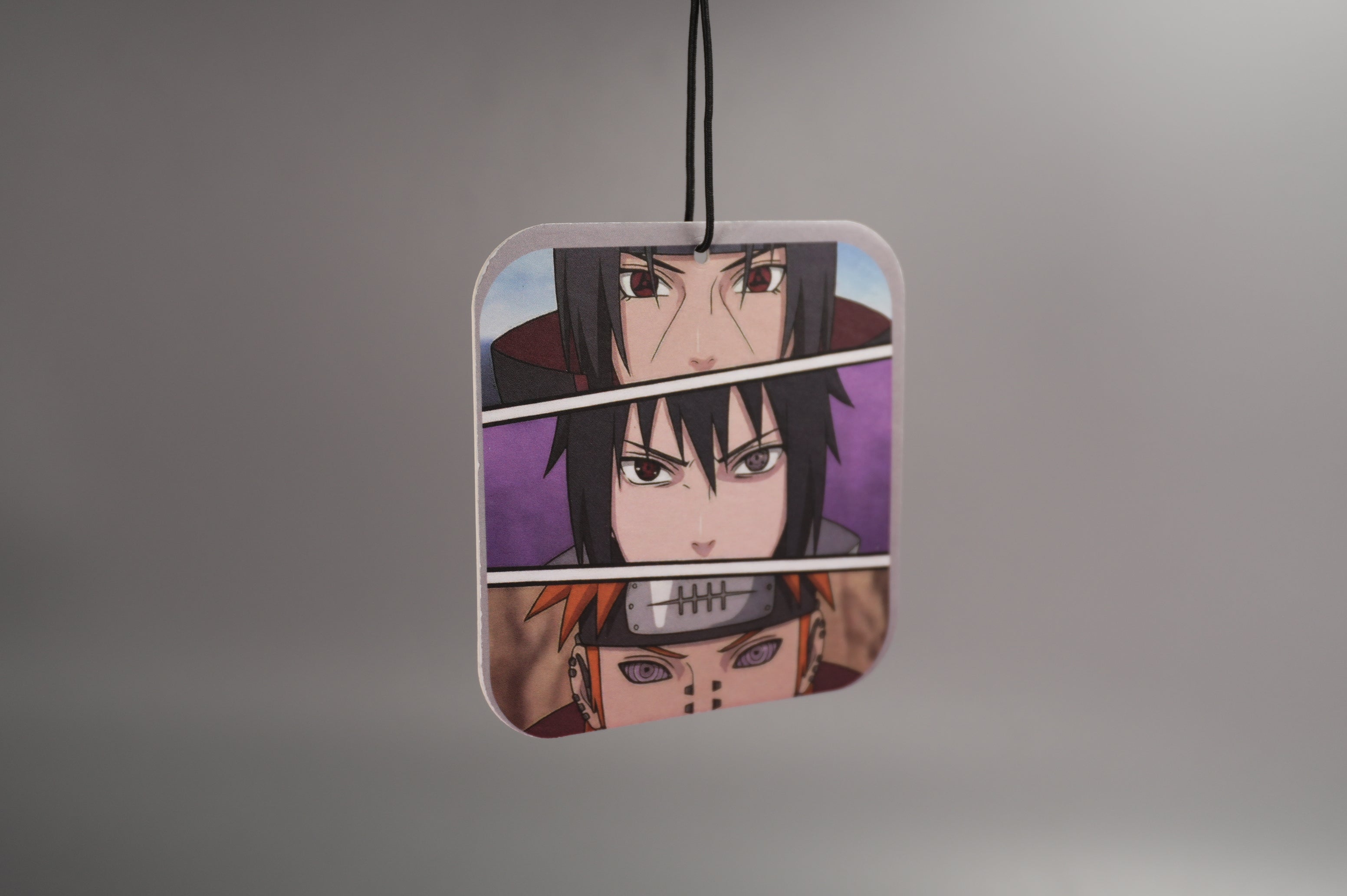 Uchiha Anime Car Air Freshener | Long-Lasting Auto or Home Odor Eliminator